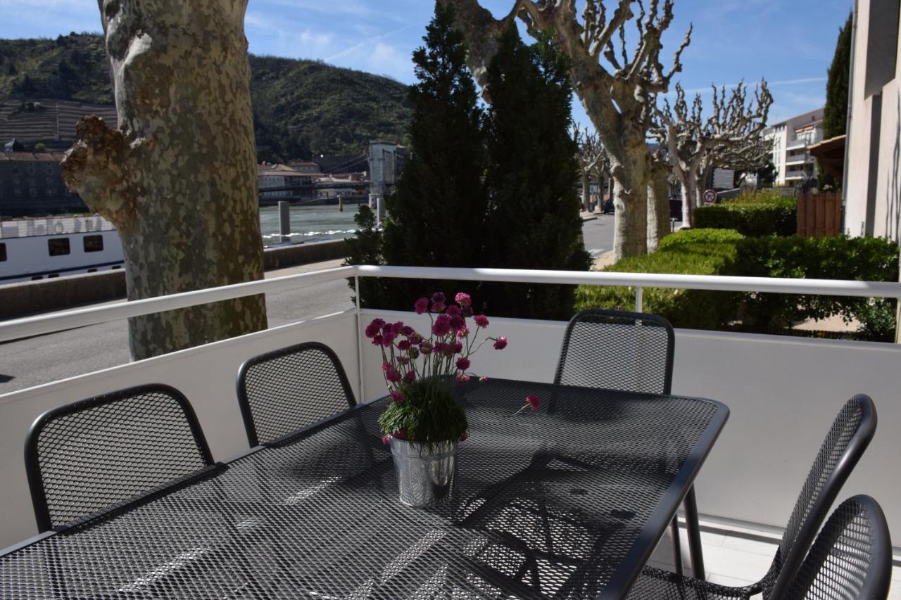La Batie - Terrasse Avec Vue Imprenable Sur Le Rhone, 3 Chambres, 3 Salles De Bain Tain-lʼHermitage Exterior foto